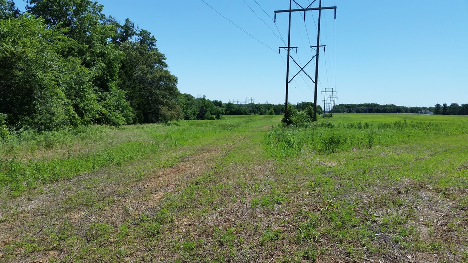 easment power line easment on the north end.