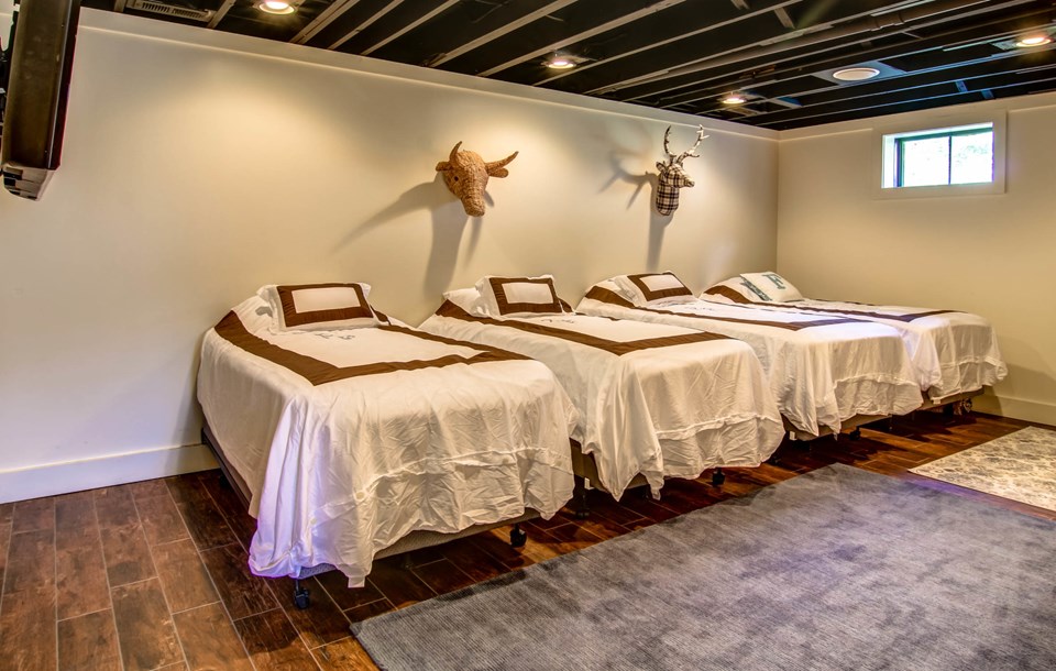 bunk room.