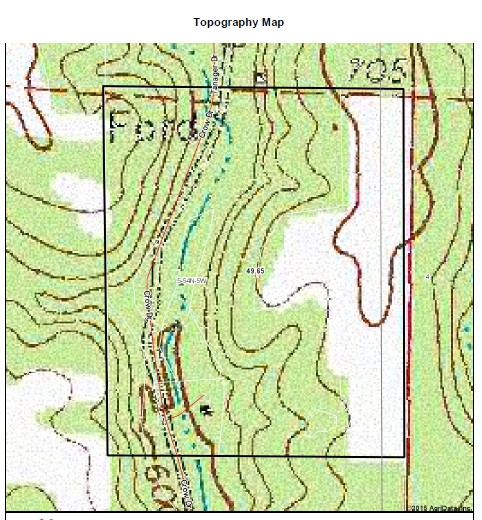 topography map