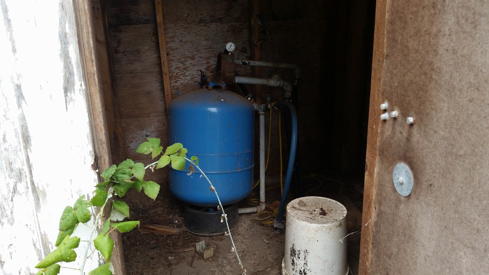 well house the well needs a new pump.