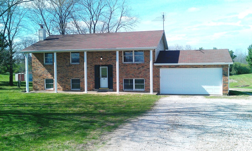 split foyer style with 1900 +/- square feet of living space.