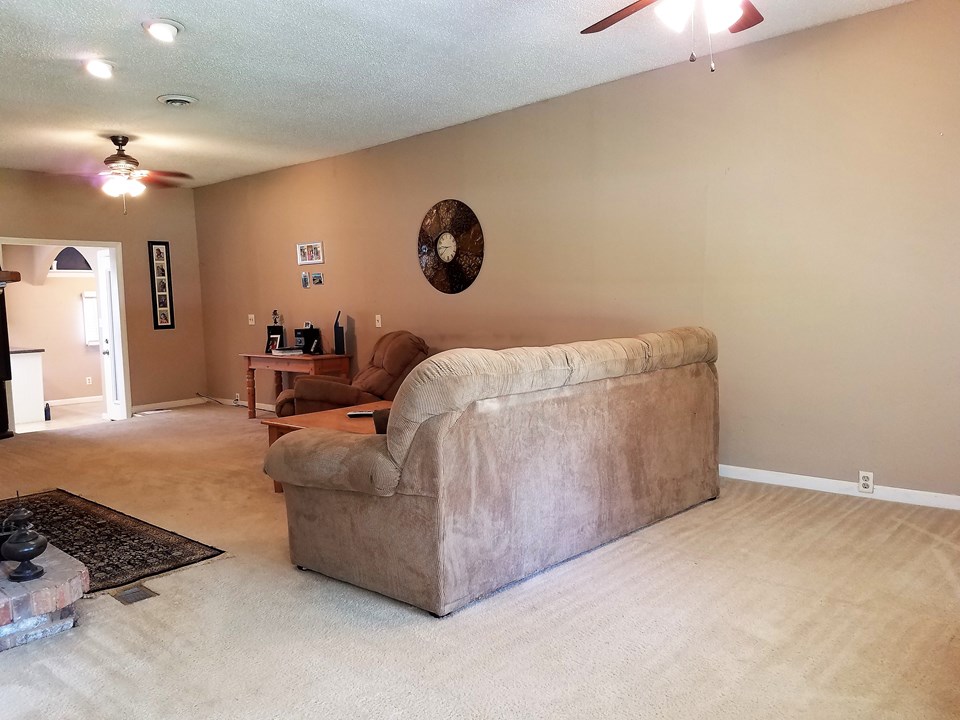 family room is huge!