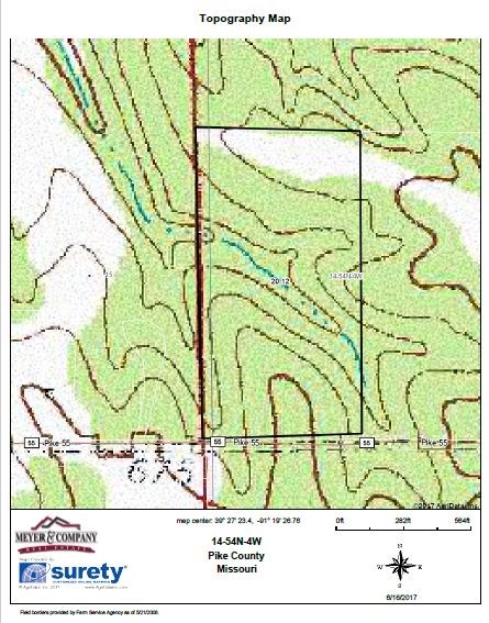 topographical map.